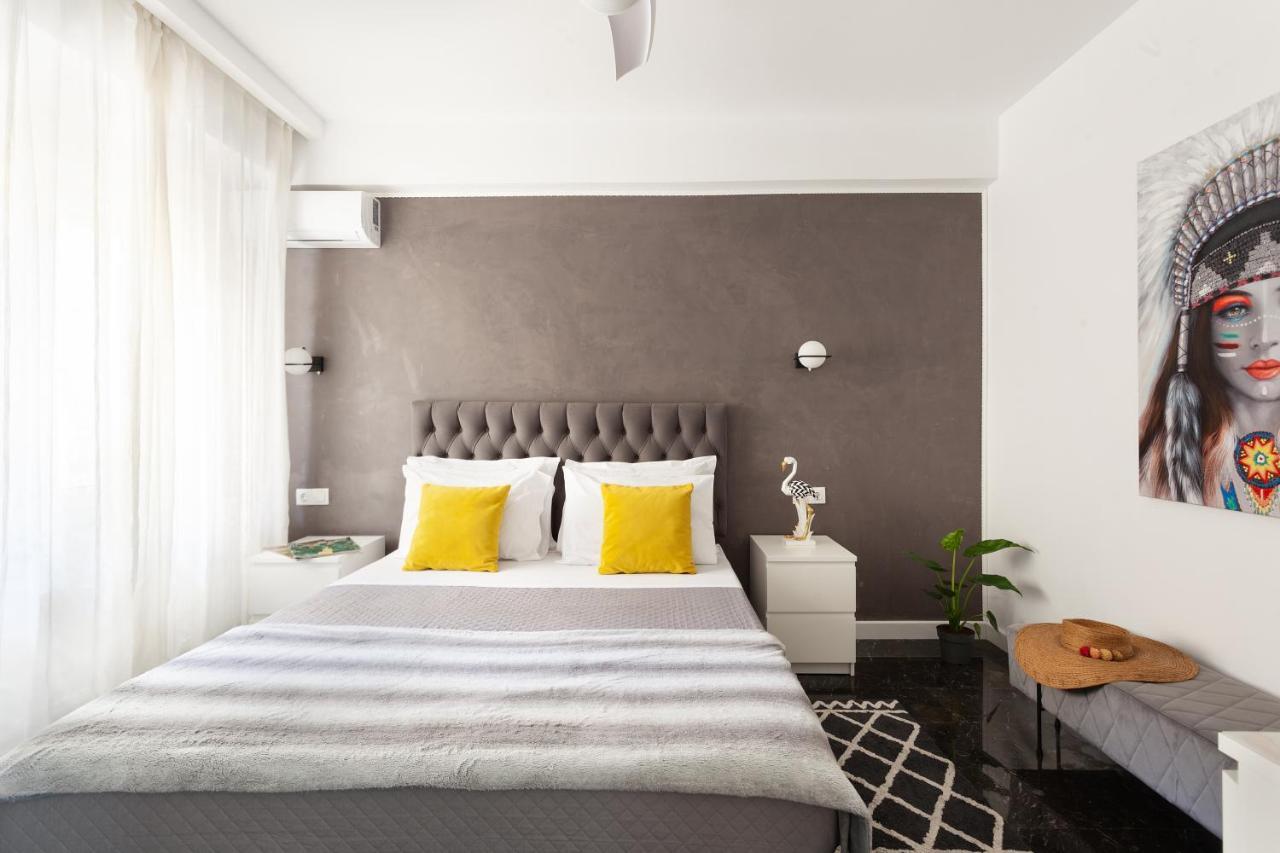 Seaside Apartment By Flisvos Marina Athén Kültér fotó