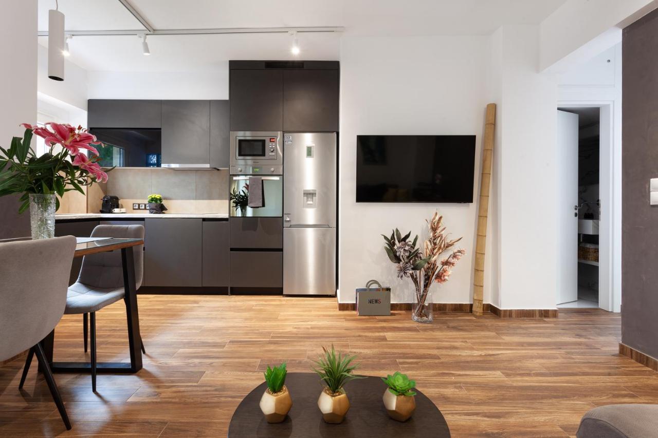 Seaside Apartment By Flisvos Marina Athén Kültér fotó
